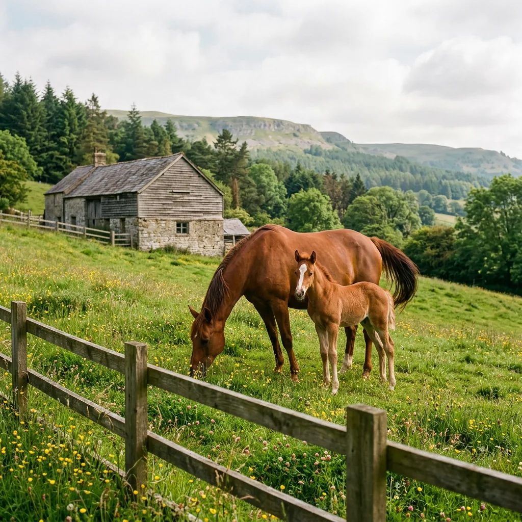 Élevage de chevaux, Cap Cavale, Lans-en-Vercors