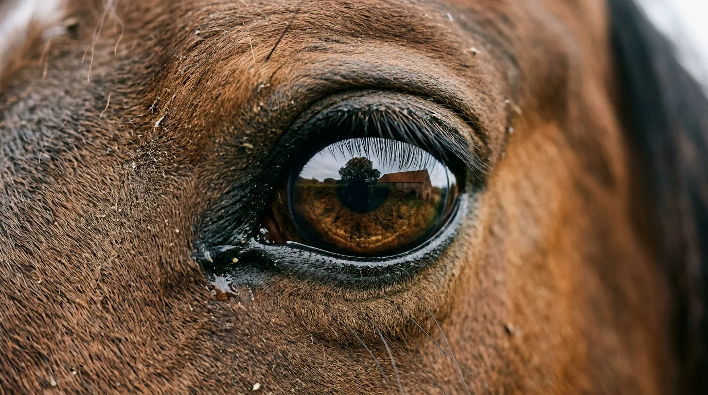 Un regard de cheval, Cap Cavale, Lans-en-Vercors